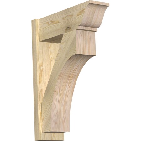 Ekena Millwork Westlake Rough Sawn Traditional Outlooker, Douglas Fir, 8"W x 24"D x 32"H OUT08X24X32WTL01RDF
